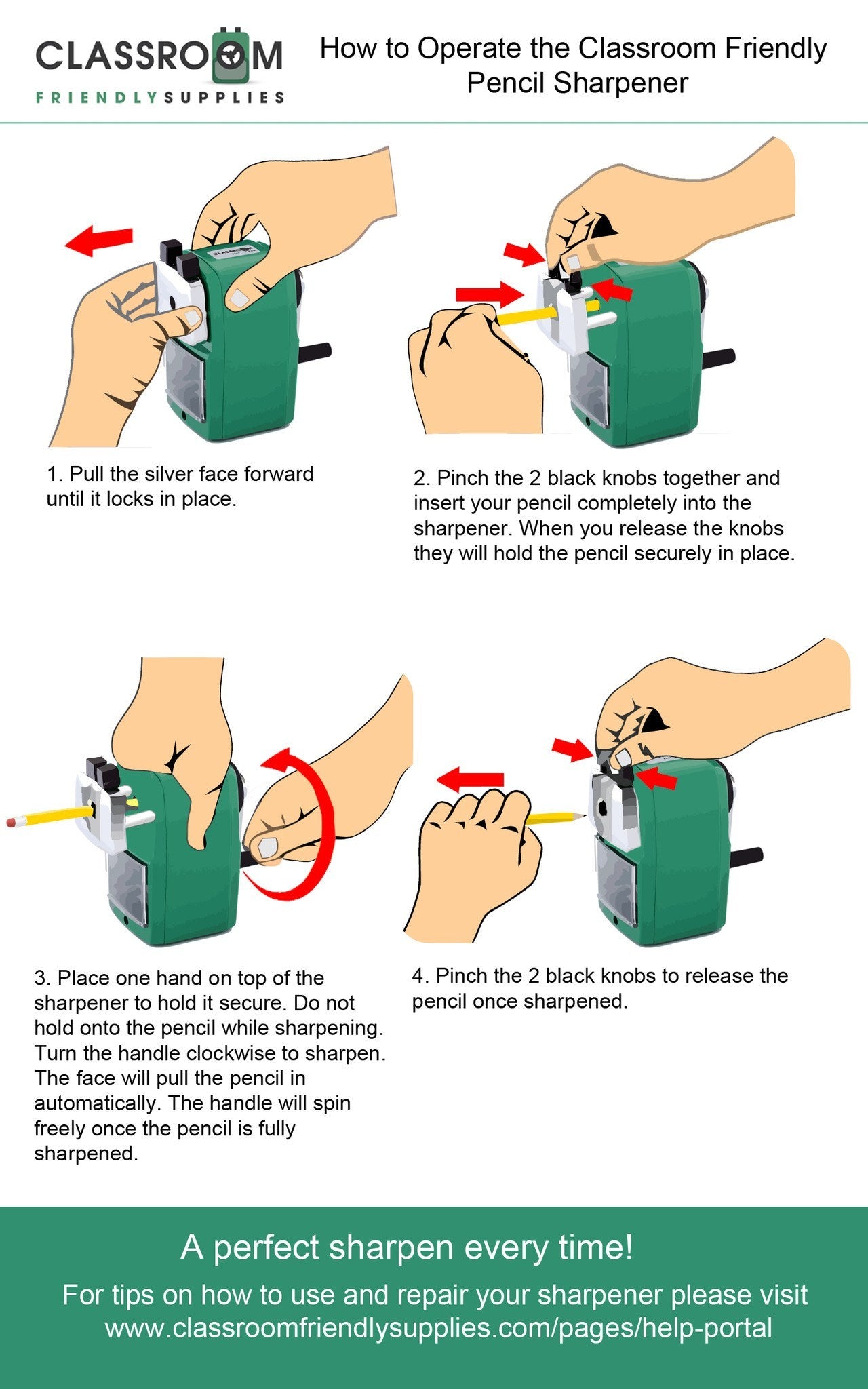 How Not to Use a Pencil Sharpener